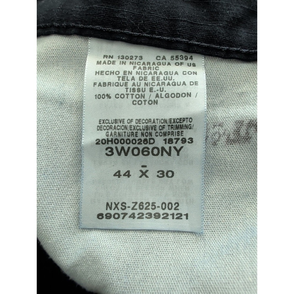 Wrangler Riggs Workwear Pants Blue 44x30 Canvas Ripstop Ranger Cargo Hammer Loop - Picture 6 of 8